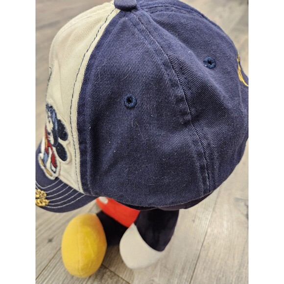 Mickey Mouse Hat Walt Disney World Parks Baseball Cap blue Fan Finger - Picture 4 of 7